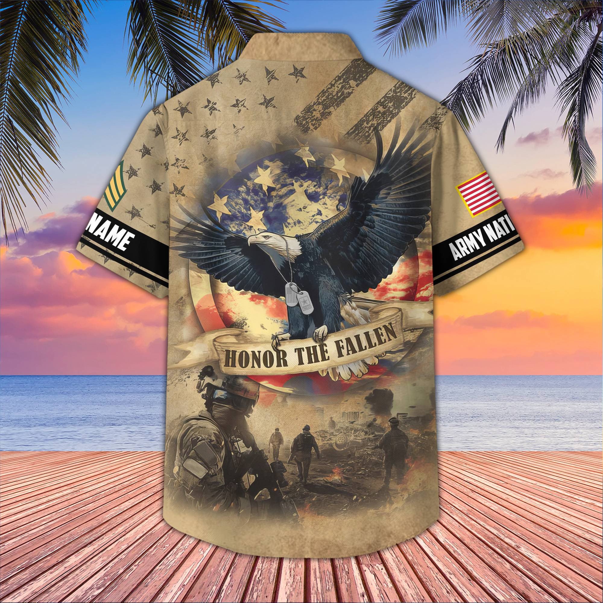 Premium Custom US Army National Guard Hawaiian Shirt VPVC407108, Gifts For Army National Guard Veteran, Best Gifts On Father's Day, Armed Forces Day, Independence Day, Veterans Day.