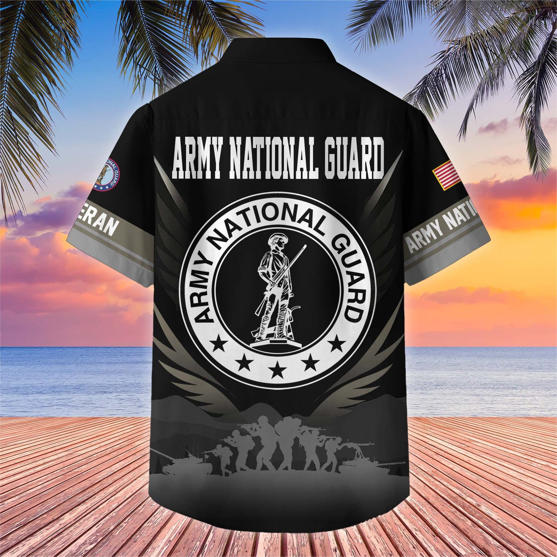 Premium US Veterans Hawaiian Shirt BPHN040612, Gifts For US Veterans, Gifts On Father's Day, Armed Forces Day, Veterans Day.