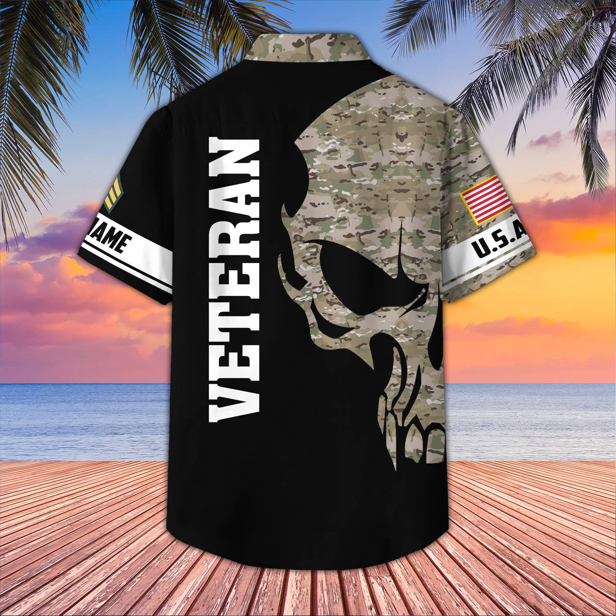 US Army Custom Hawaiian Shirt VPVC407501, Gifts For Army Veteran, Best Gifts On Father's Day, Armed Forces Day, Independence Day, Veterans Day.
