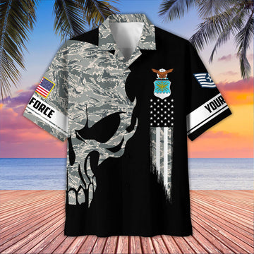 USAF Custom Hawaiian Shirt VPVC407504, Gifts For Air Force Veteran, Best Gifts On Father's Day, Armed Forces Day, Independence Day, Veterans Day.