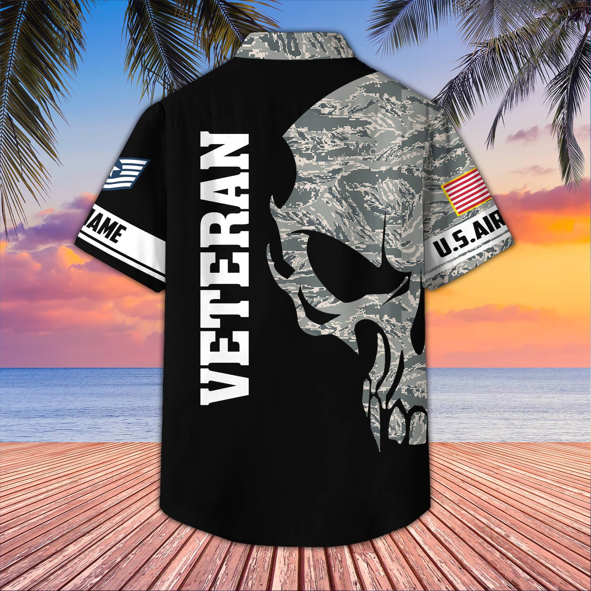 USAF Custom Hawaiian Shirt VPVC407504, Gifts For Air Force Veteran, Best Gifts On Father's Day, Armed Forces Day, Independence Day, Veterans Day.