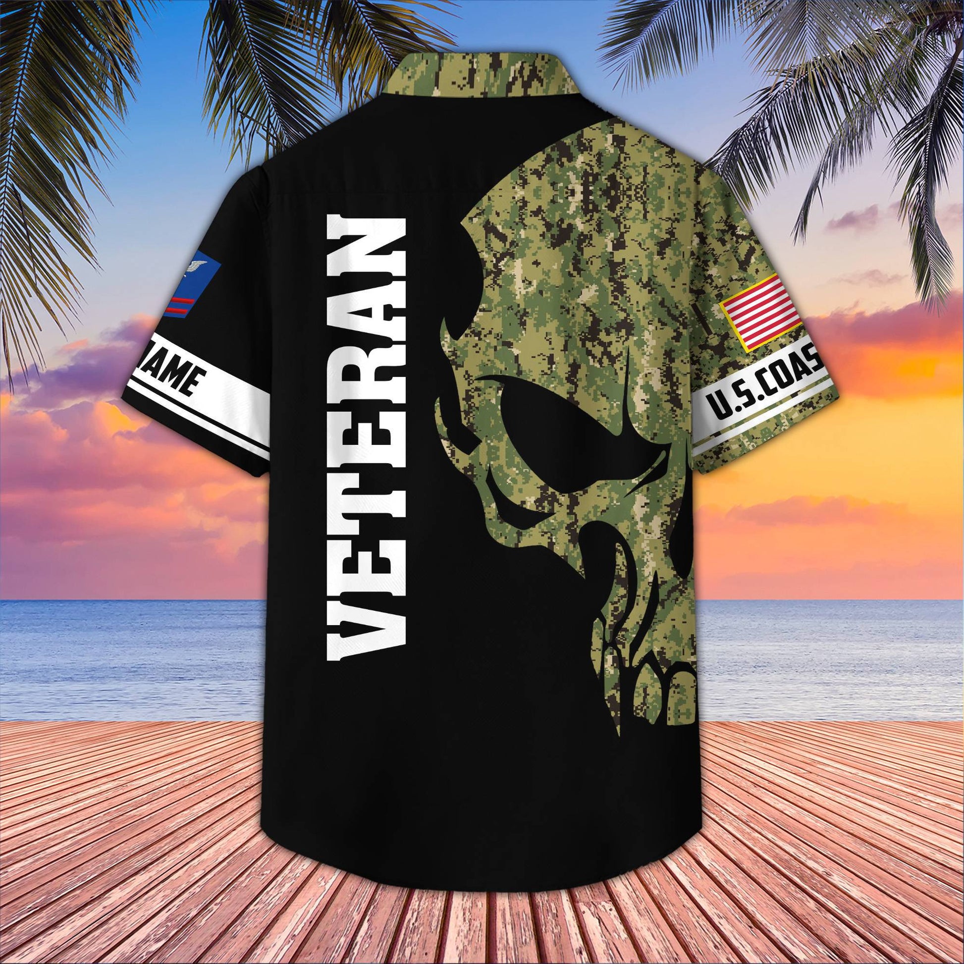 USCG Custom Hawaiian Shirt VPVC407505, Gifts For Coast Guard Veteran, Best Gifts On Father's Day, Armed Forces Day, Independence Day, Veterans Day.