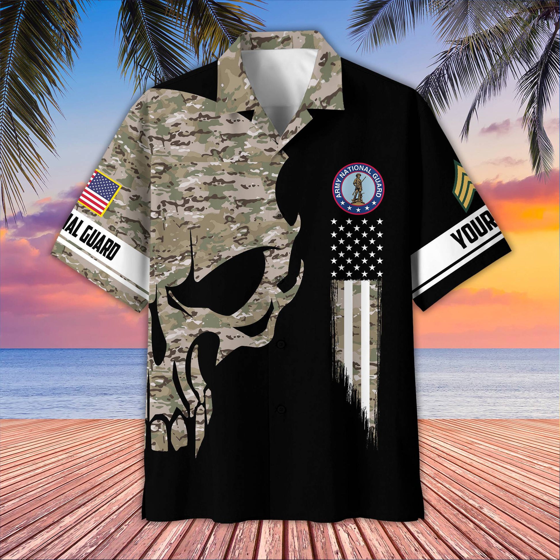US Army Custom National Guard Hawaiian Shirt VPVC407508, Gifts For Army National Guard Veteran, Best Gifts On Father's Day, Armed Forces Day, Independence Day, Veterans Day.