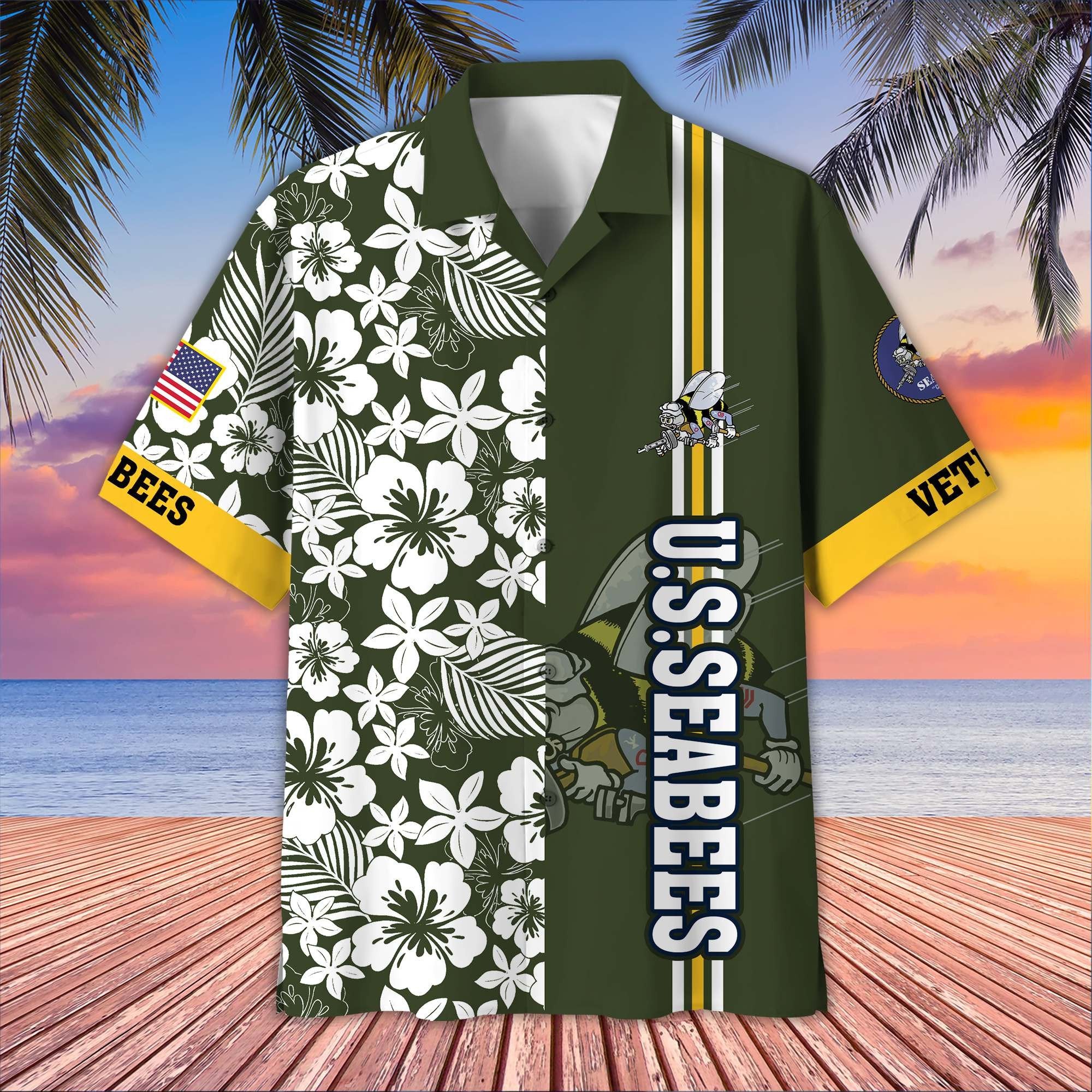 Premium US Seabees Hawaiian Shirt BPVC090613