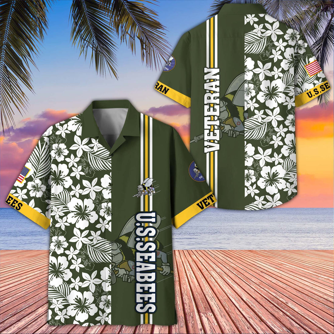 Premium US Seabees Hawaiian Shirt BPVC090613