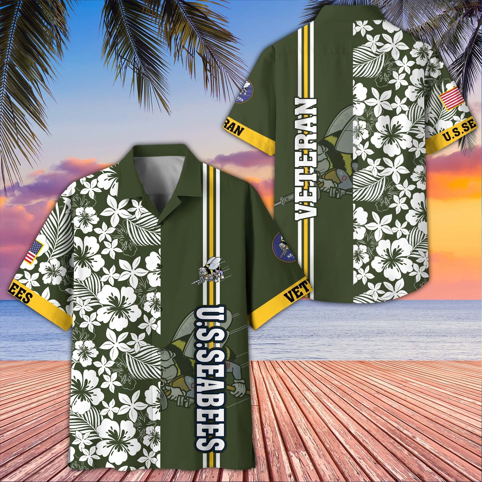 Premium US Seabees Hawaiian Shirt BPVC090613