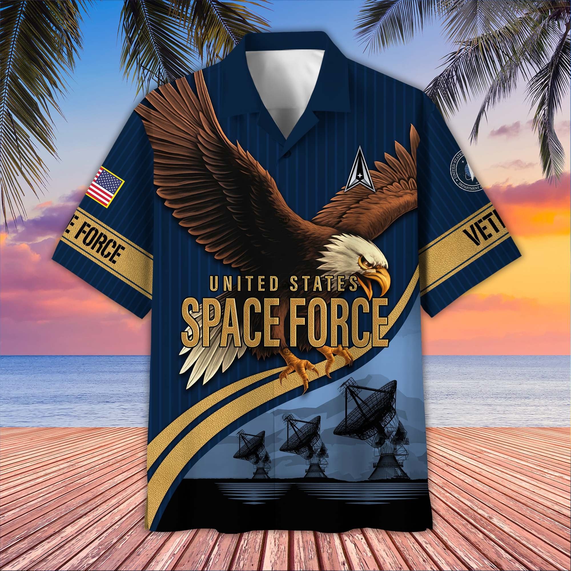 Premium US Veterans Hawaiian Shirt BPHN060611, Gifts For US Veterans, Gifts On Independence Day, Veterans Day.