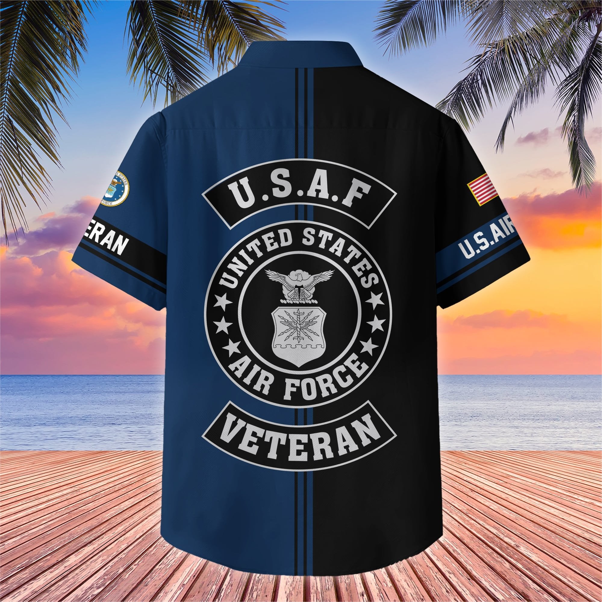 Premium US Veterans Hawaiian Shirt With Pocket BPVC200602, Gifts For US Veterans, Gifts On Independence Day, Veterans Day.