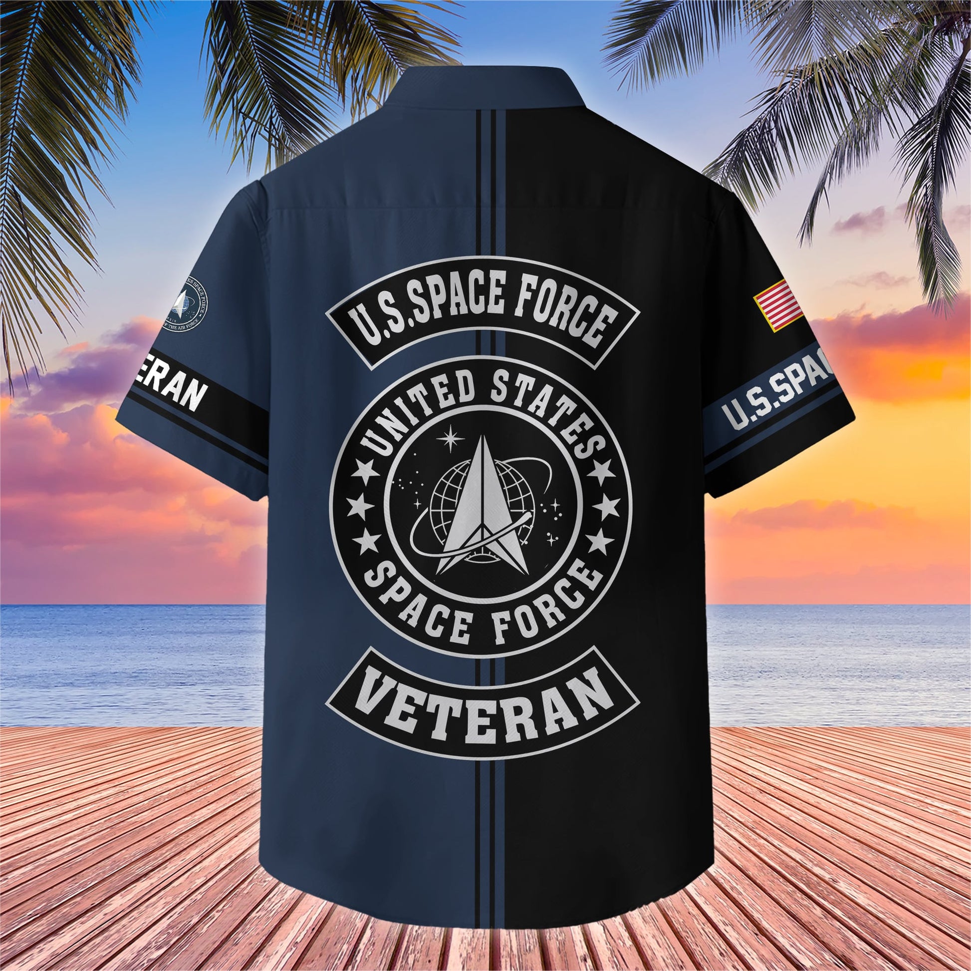 Premium US Veterans Hawaiian Shirt With Pocket BPVC200602, Gifts For US Veterans, Gifts On Independence Day, Veterans Day.