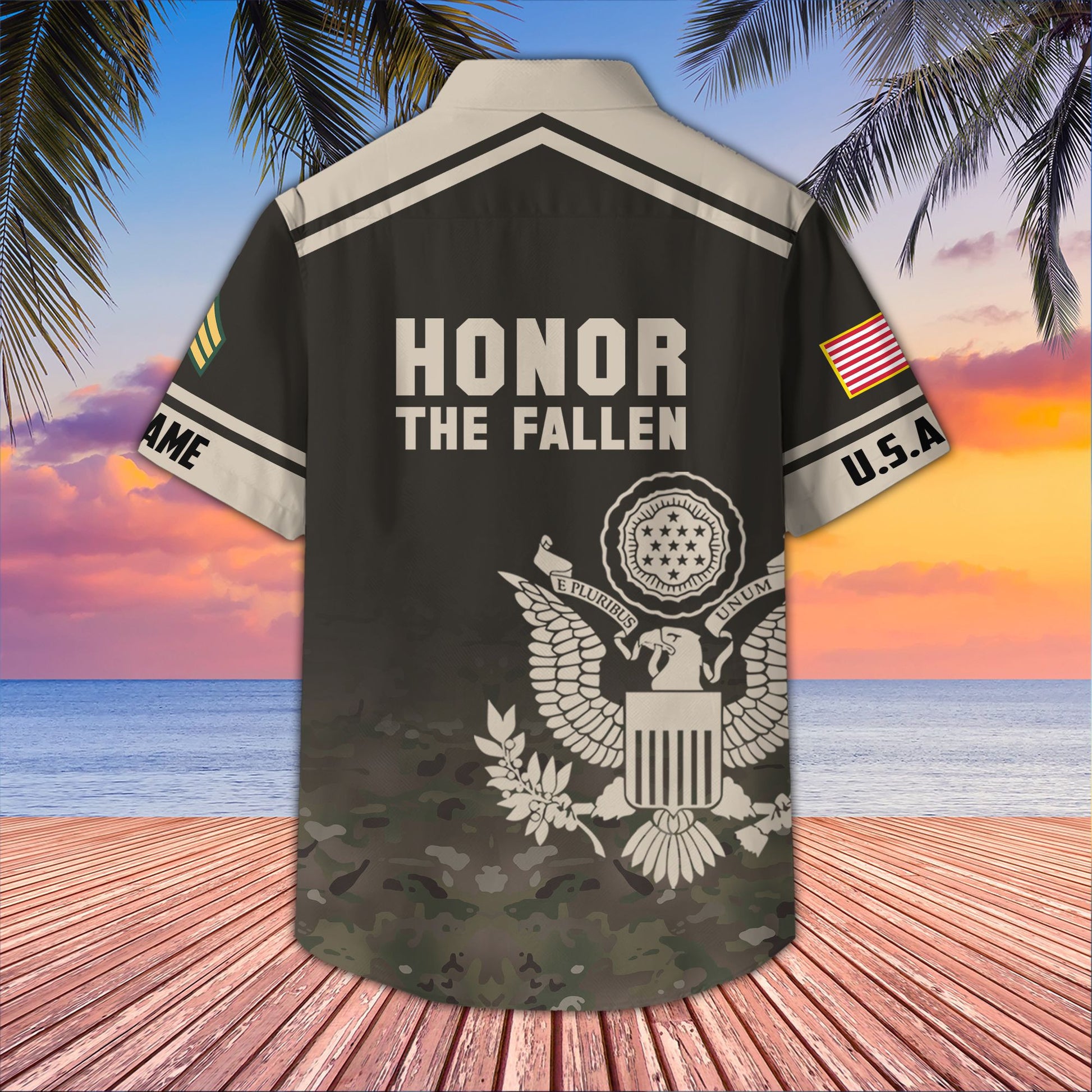 Premium Custom US Army National Guard Hawaiian Shirt VPVC407308, Gifts For Army National Guard Veteran, Best Gifts On Father's Day, Armed Forces Day, Independence Day, Veterans Day.
