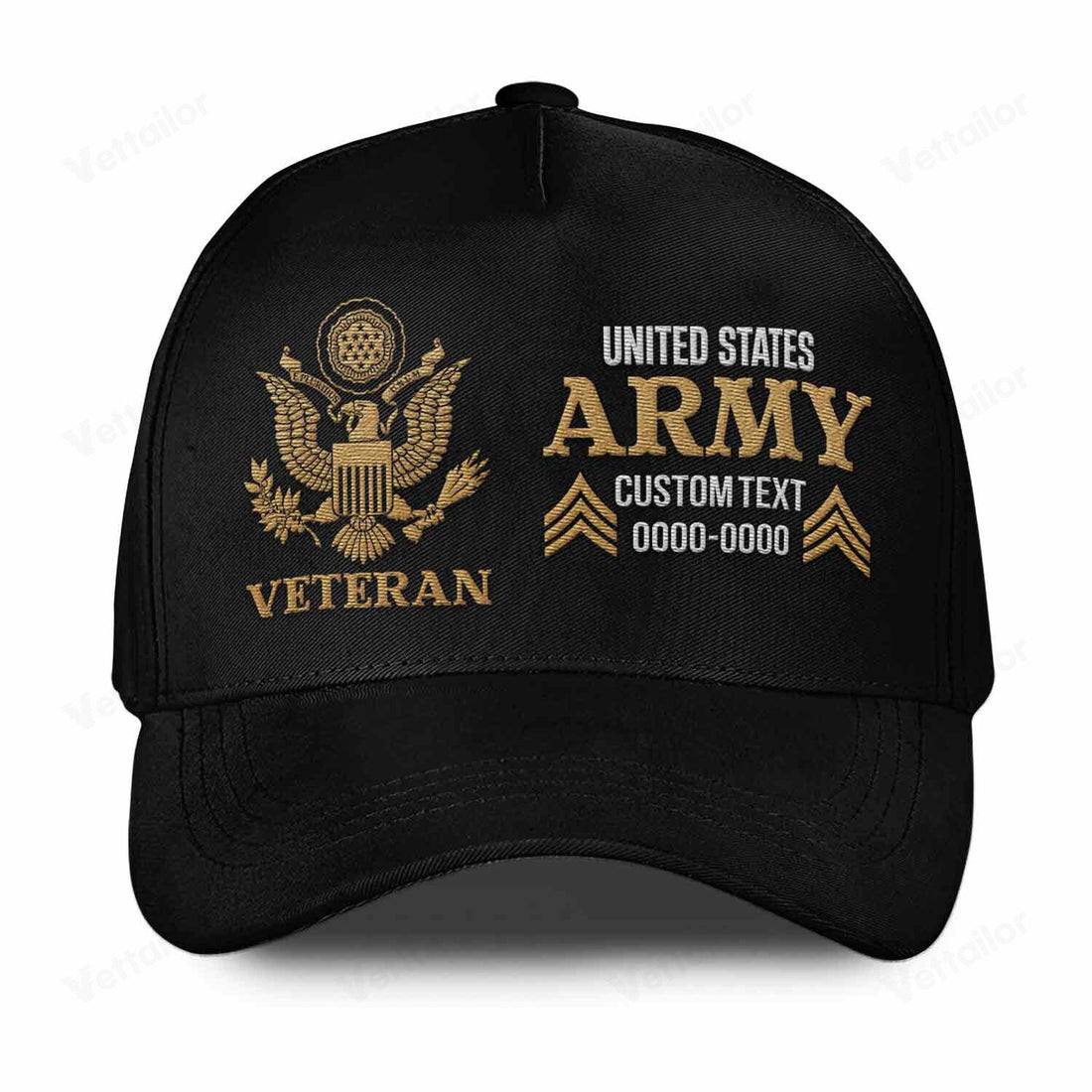 Premium Custom US Army Embroidered Hats VPVC307830, Gifts For Army Veteran, Gifts On Father's Day, Armed Forces Day, Independence Day, Veterans Day.