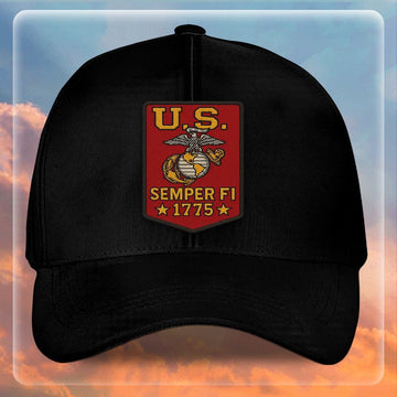 Premium USMC Embroidered Hats VPVC307876, Gifts For Marine Veteran, Gifts On Father's Day, Armed Forces Day, Independence Day, Veterans Day.