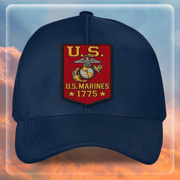 Premium USMC Embroidered Hats VPVC307879, Gifts For Marine Veteran, Gifts On Father's Day, Armed Forces Day, Independence Day, Veterans Day.