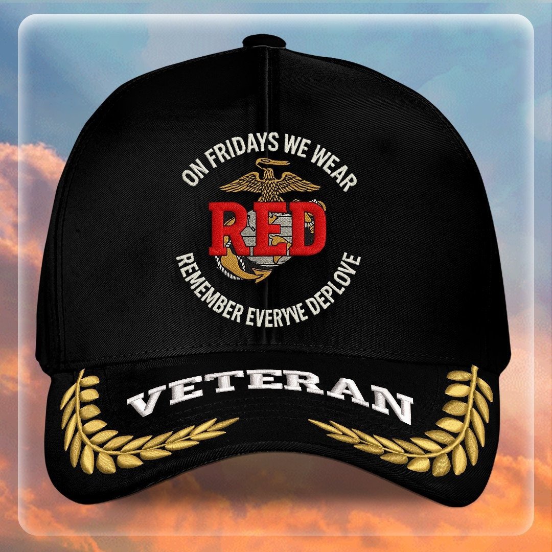 Premium USMC Embroidered Hats VPVC307932, Gifts For Marine Veteran, Gifts On Father's Day, Armed Forces Day, Independence Day, Veterans Day.