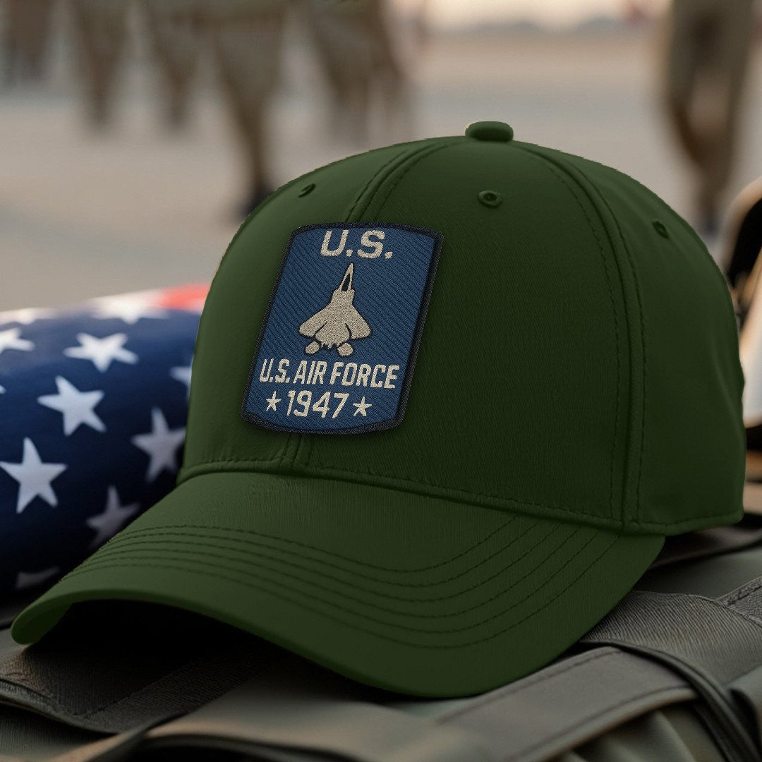 Premium USAF Embroidered Hats VPVC308031, Gifts For Air Force Veteran, Gifts On Father's Day, Armed Forces Day, Independence Day, Veterans Day.