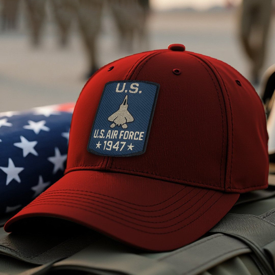 Premium USAF Embroidered Hats VPVC308032, Gifts For Air Force Veteran, Gifts On Father's Day, Armed Forces Day, Independence Day, Veterans Day.