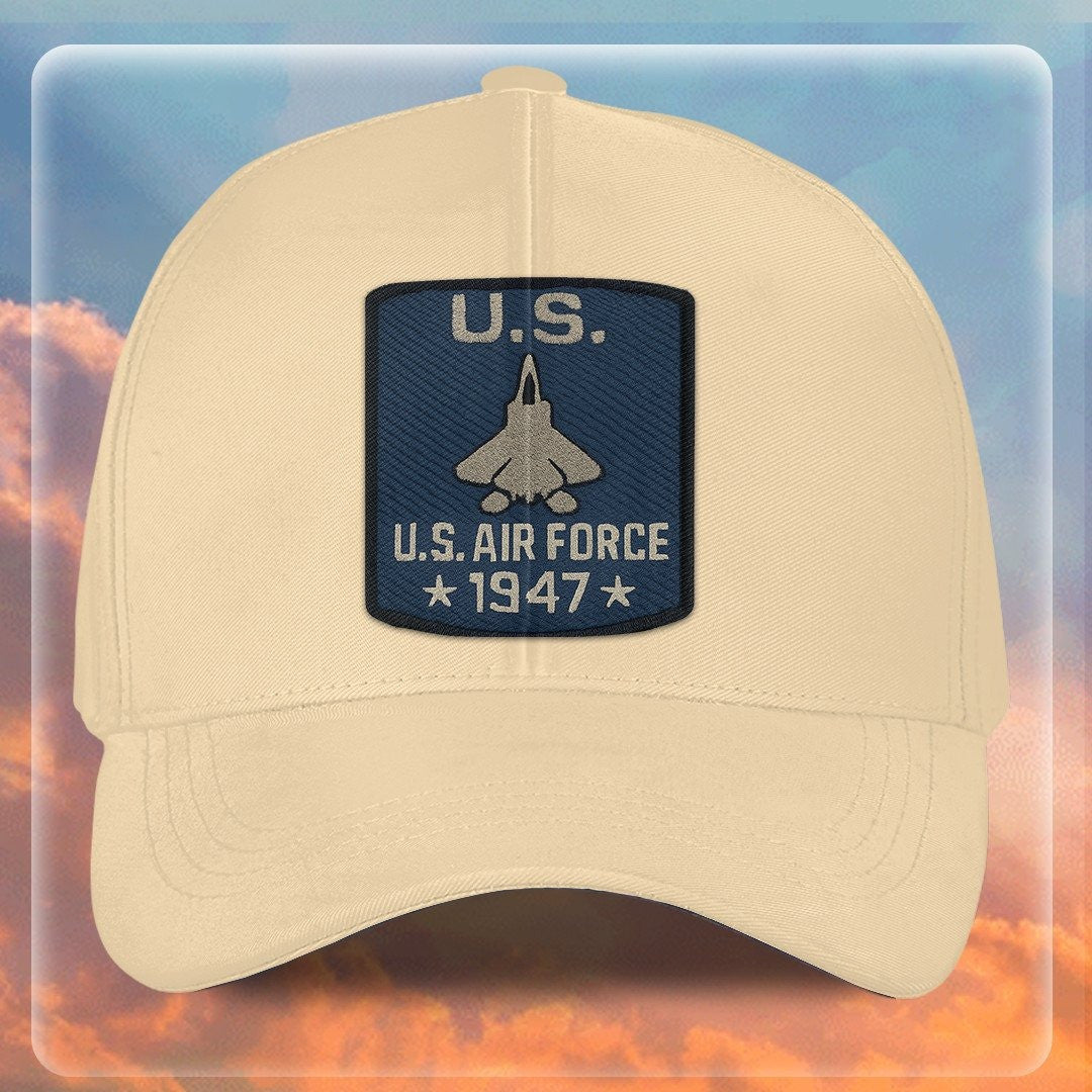 Premium USAF Embroidered Hats VPVC308034, Gifts For Air Force Veteran, Gifts On Father's Day, Armed Forces Day, Independence Day, Veterans Day.