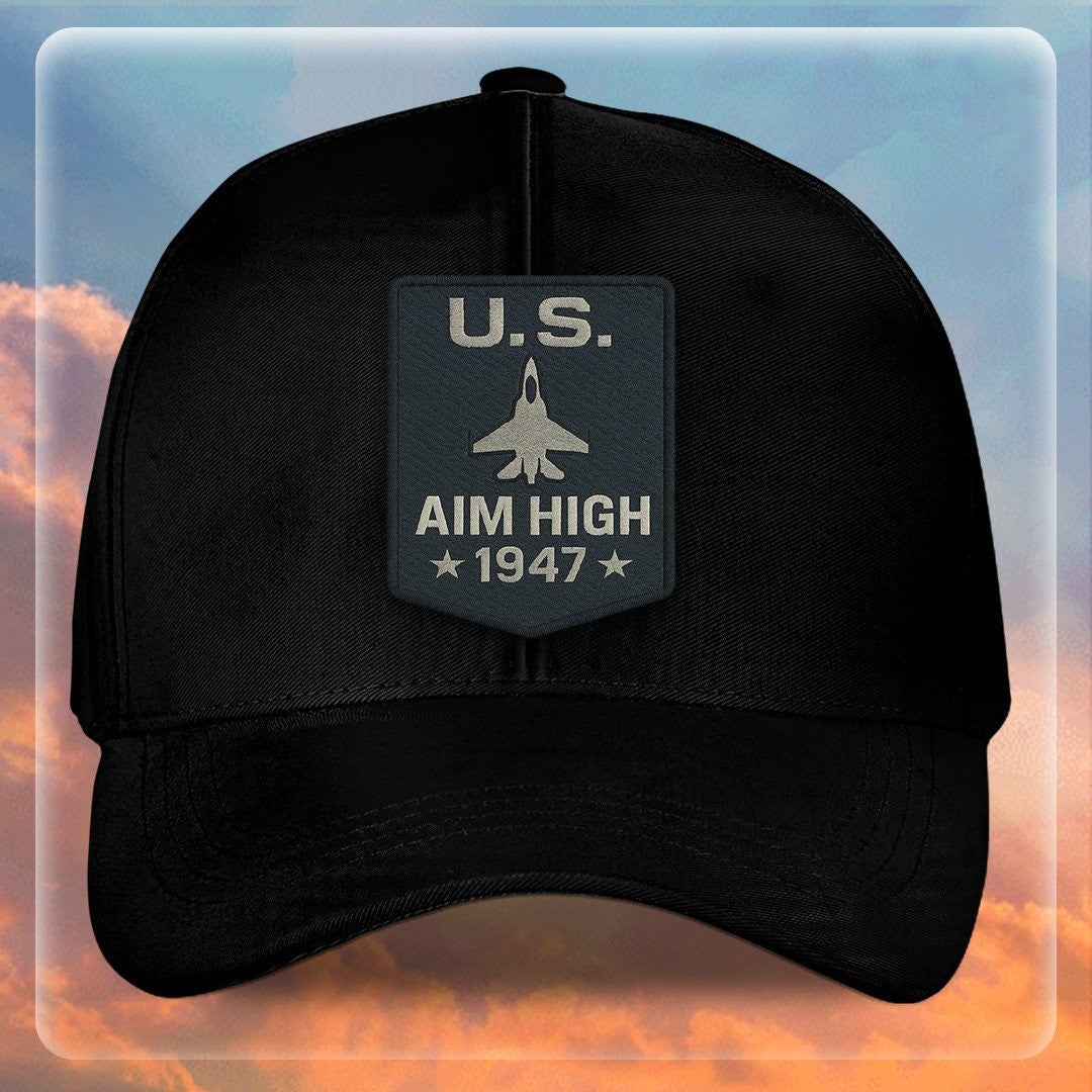Premium USAF Embroidered Hats VPVC308036, Gifts For Air Force Veteran, Gifts On Father's Day, Armed Forces Day, Independence Day, Veterans Day.
