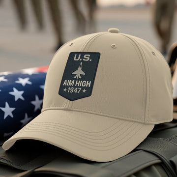 Premium USAF Embroidered Hats VPVC308040, Gifts For Air Force Veteran, Gifts On Father's Day, Armed Forces Day, Independence Day, Veterans Day.