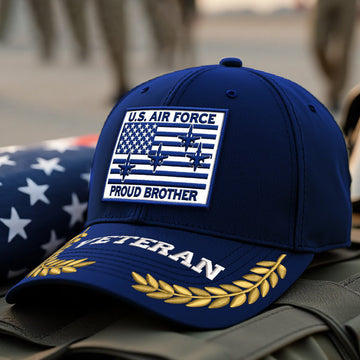 Premium USAF Embroidered Hats VPVC308073, Gifts For Air Force Veteran, Gifts On Father's Day, Armed Forces Day, Independence Day, Veterans Day.