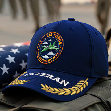 Premium USAF Embroidered Hats VPVC308076, Gifts For Air Force Veteran, Gifts On Father's Day, Armed Forces Day, Independence Day, Veterans Day.