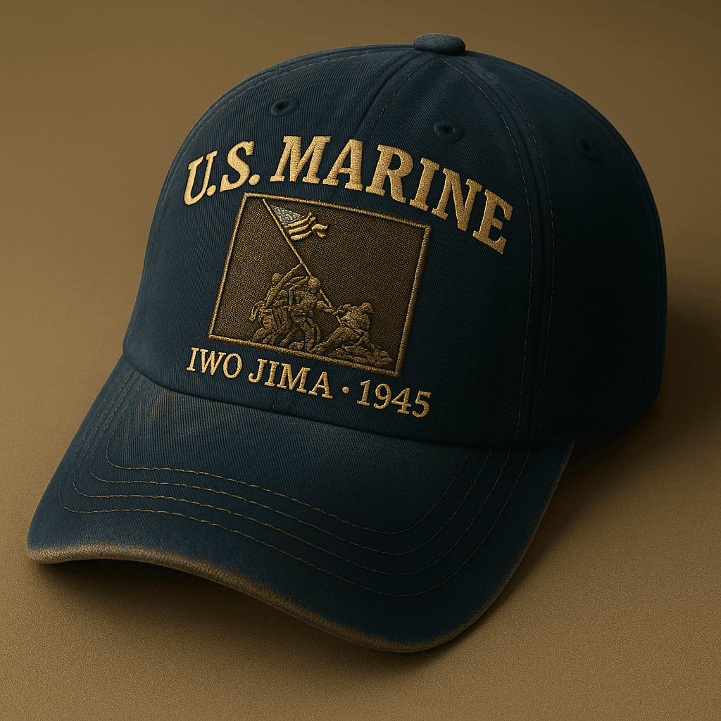 Premium USMC Embroidered Hats VPVC308091, Gifts For Marine Veteran, Gifts On Father's Day, Armed Forces Day, Independence Day, Veterans Day.
