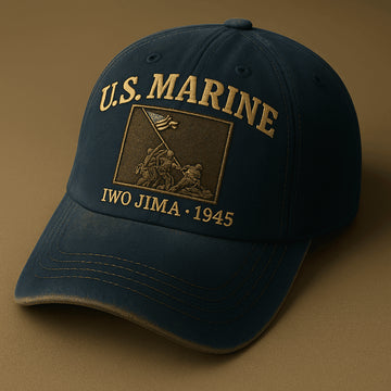 Premium USMC Embroidered Hats VPVC308091, Gifts For Marine Veteran, Gifts On Father's Day, Armed Forces Day, Independence Day, Veterans Day.
