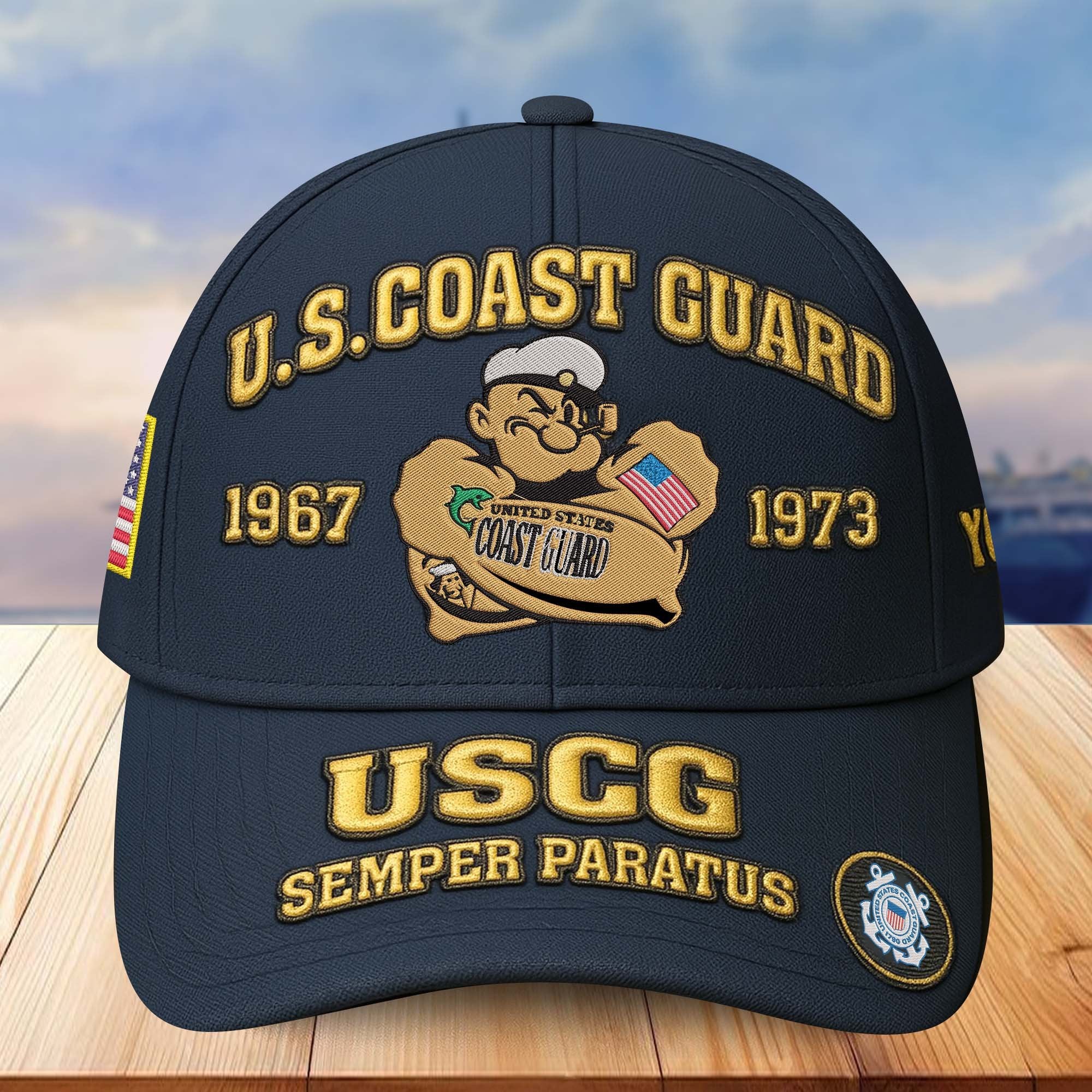 Premium Custom Name, Rank, US Veterans Embroidered Hats CPVC030701, Gift For US Veterans, Gifts On Father's Day, Armed Forces Day, Veterans Day.