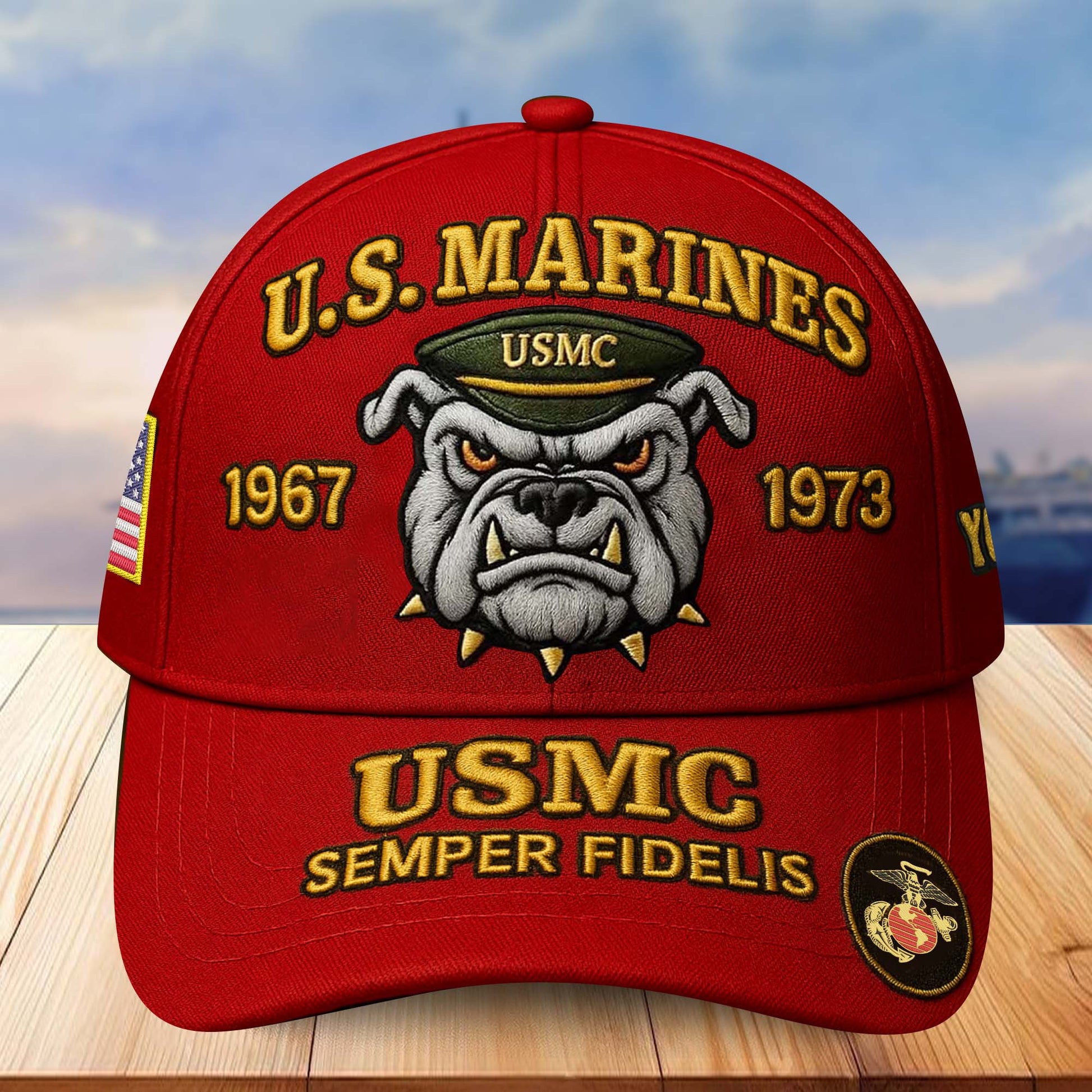 Premium Custom Name, Rank, US Veterans Embroidered Hats CPVC030701, Gift For US Veterans, Gifts On Father's Day, Armed Forces Day, Veterans Day.