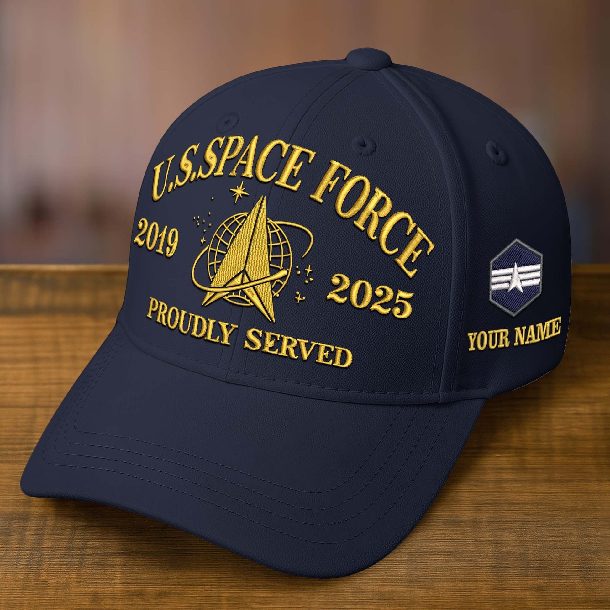 Premium Custom Name, Rank, Embroidered US Veterans Hats CPVC090701, 250th Anniversary, Gift For US Veterans, Veterans Day.