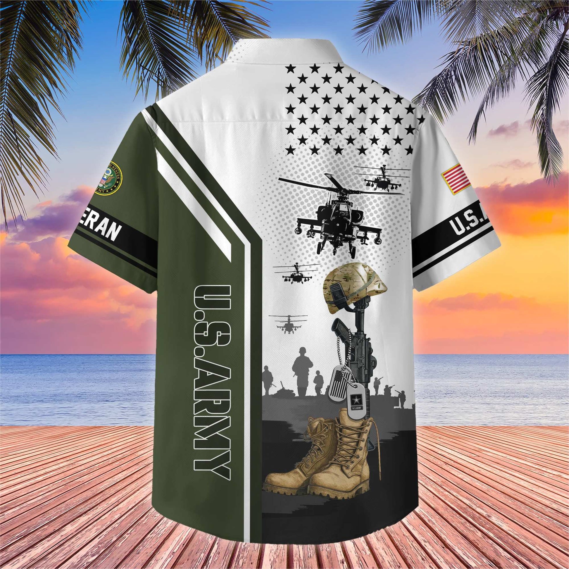 Premium US Veterans Hawaiian Shirt BPHN110711, Gifts For US Veterans, Gifts On Veterans Day.