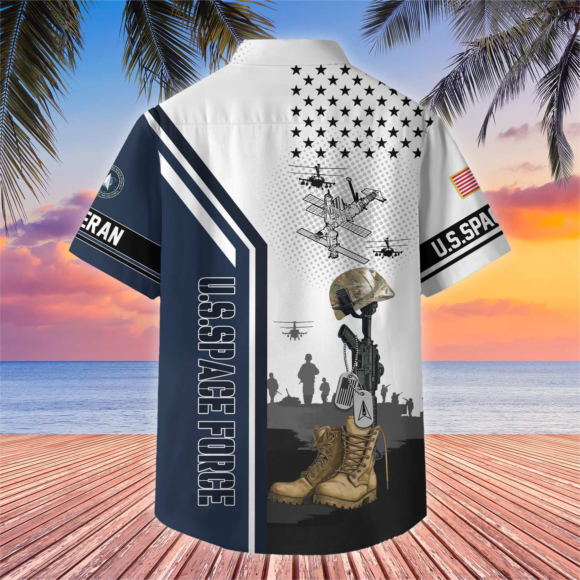 Premium US Veterans Hawaiian Shirt BPHN110711, Gifts For US Veterans, Gifts On Veterans Day.
