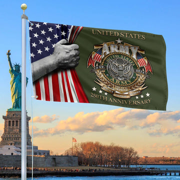 Premium 250th Anniversary Of The Army Grommet Flag VPVC120033, Gifts For Army Veteran, Best Gifts On Father's Day, Veterans Day.