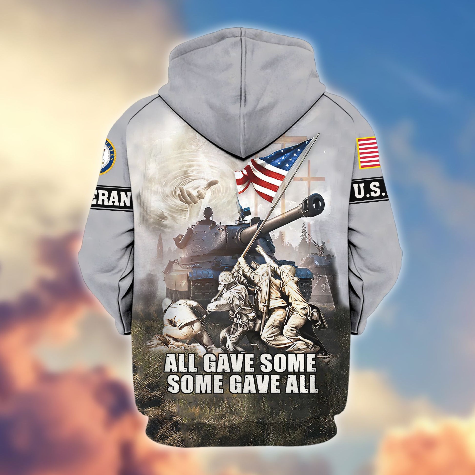 Premium US Navy Zip Hoodie VPVC607802, Gifts For Navy Veteran, Gifts On Father's Day, Veterans Day.