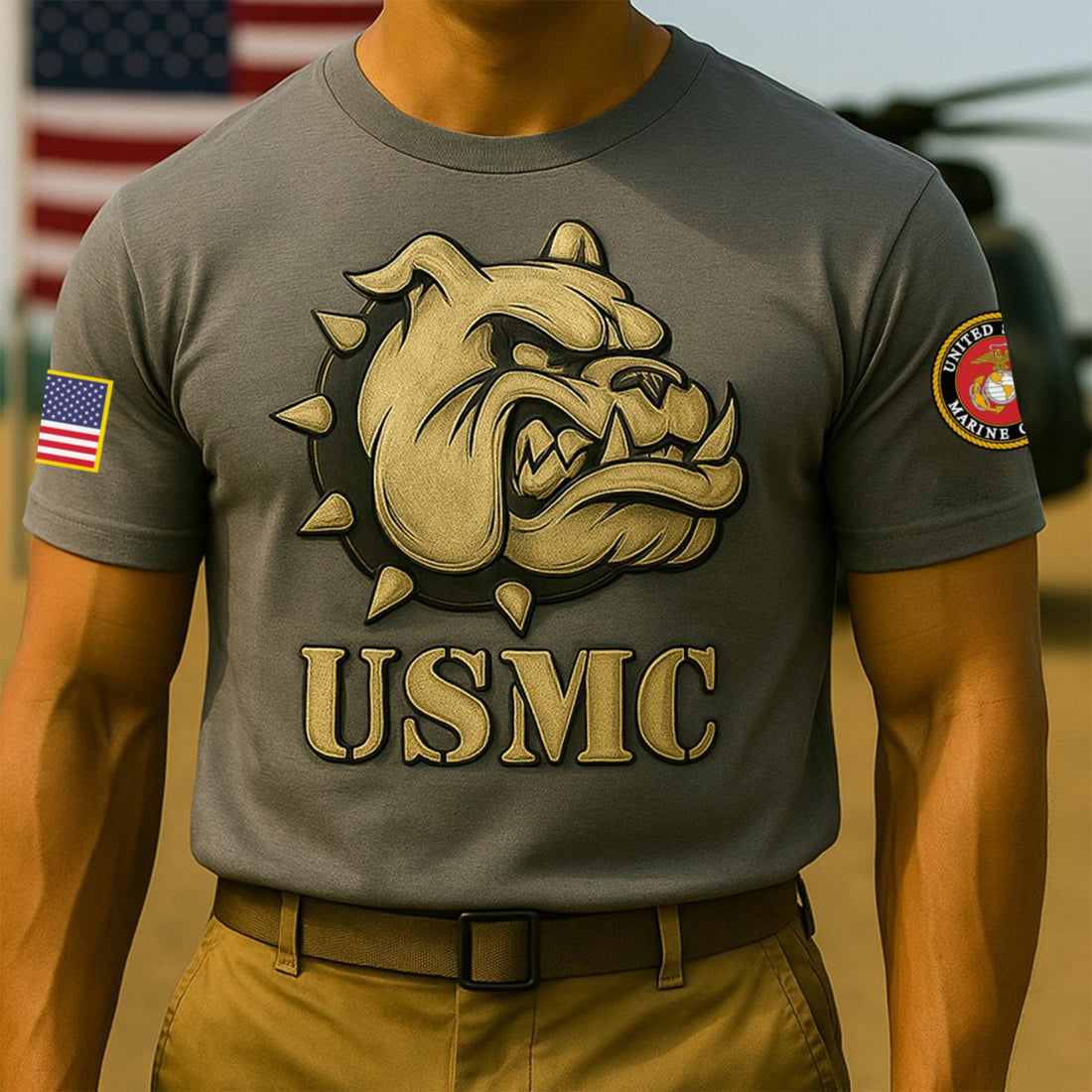 Premium USMC T-Shirt VPVC930047, 250th Anniversary Marine Corps Shirt, Gifts For Marine Veteran, Gifts On Father's Day, Veterans Day.