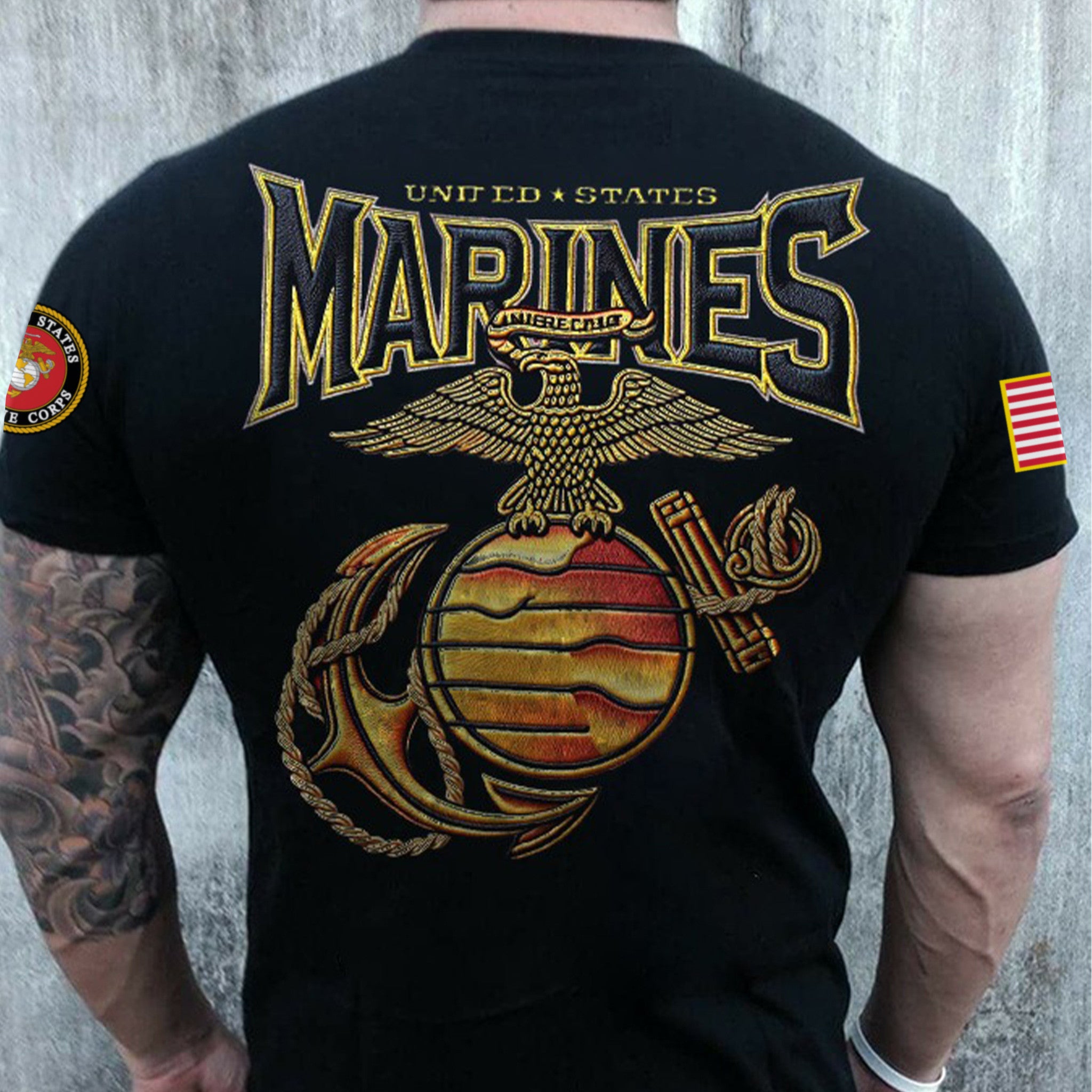 Premium USMC T-Shirt VPVC930058, 250th Anniversary Marine Corps Shirt, Gifts For Marine Veteran, Gifts On Father's Day, Veterans Day.