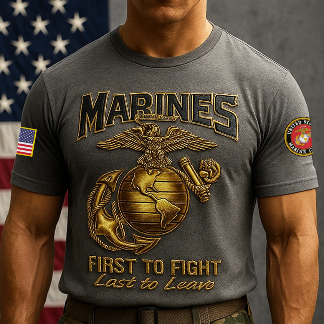 Premium USMC T-Shirt VPVC930062, 250th Anniversary Marine Corps Shirt, Gifts For Marine Veteran, Gifts On Father's Day, Veterans Day.