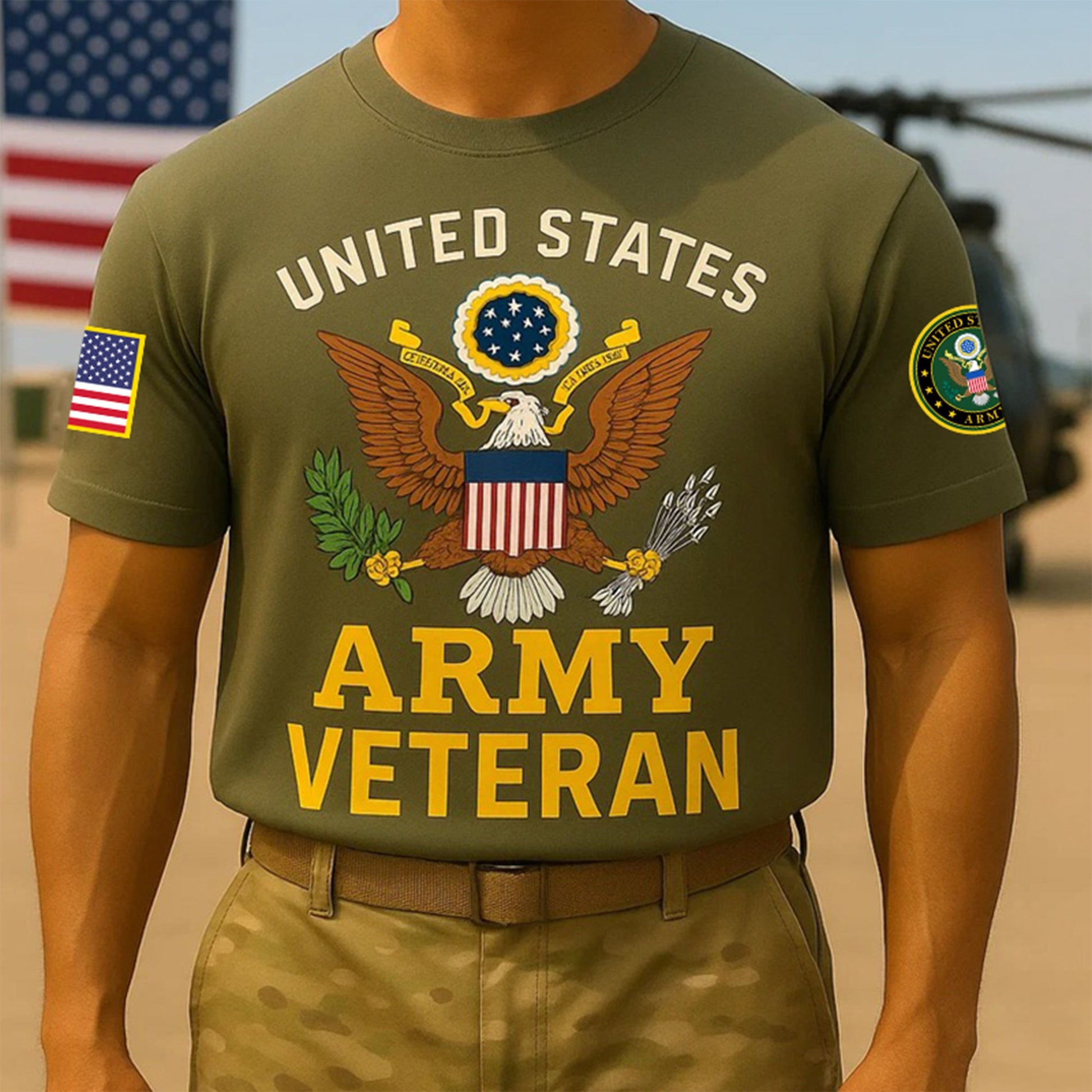 Premium 250th Anniversary Of The Army T-Shirt VPVC930089, Gifts For Army Veteran, Gifts On Father's Day, Veterans Day.