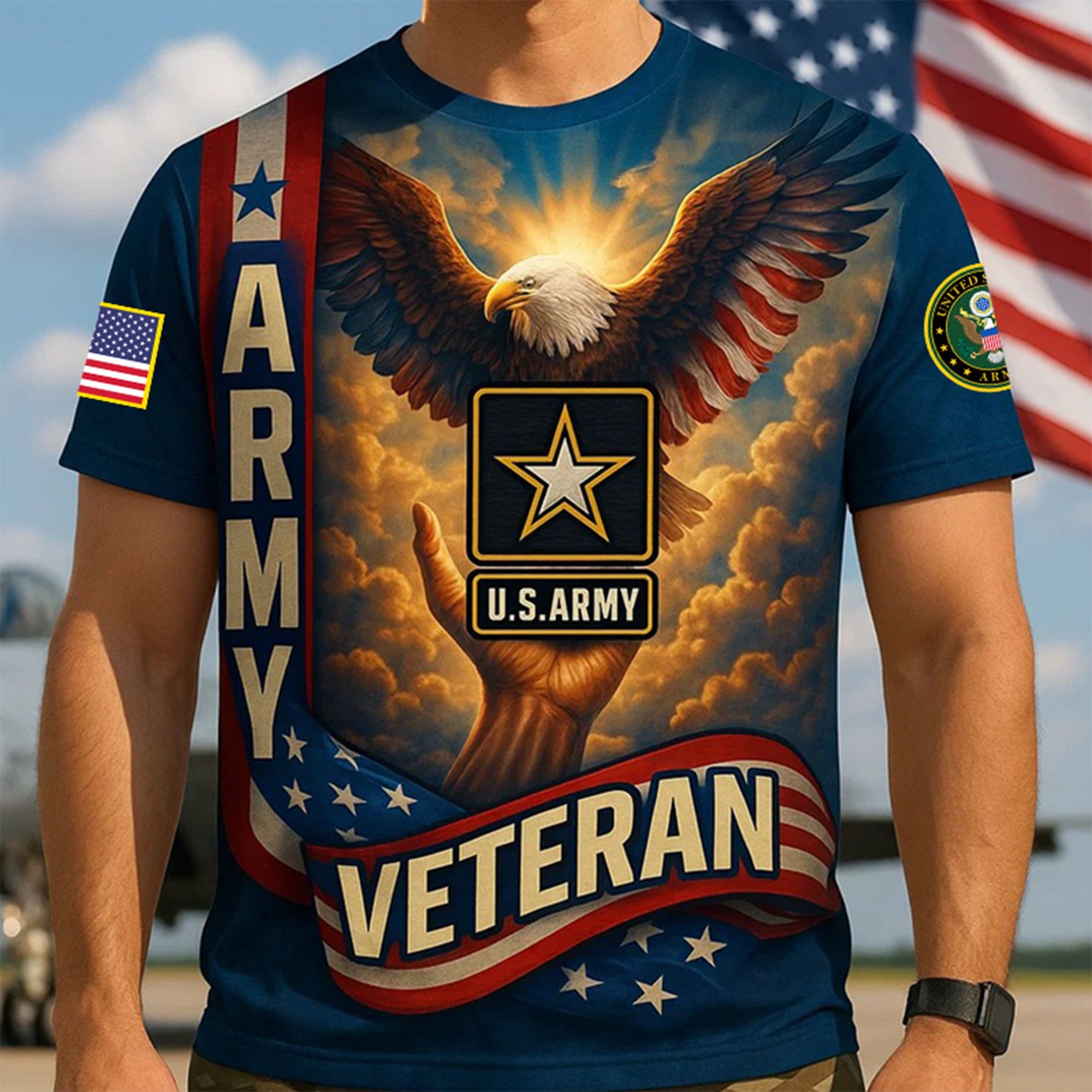 Premium 250th Anniversary Of The Army T-Shirt VPVC930094, Gifts For Army Veteran, Gifts On Father's Day, Veterans Day.