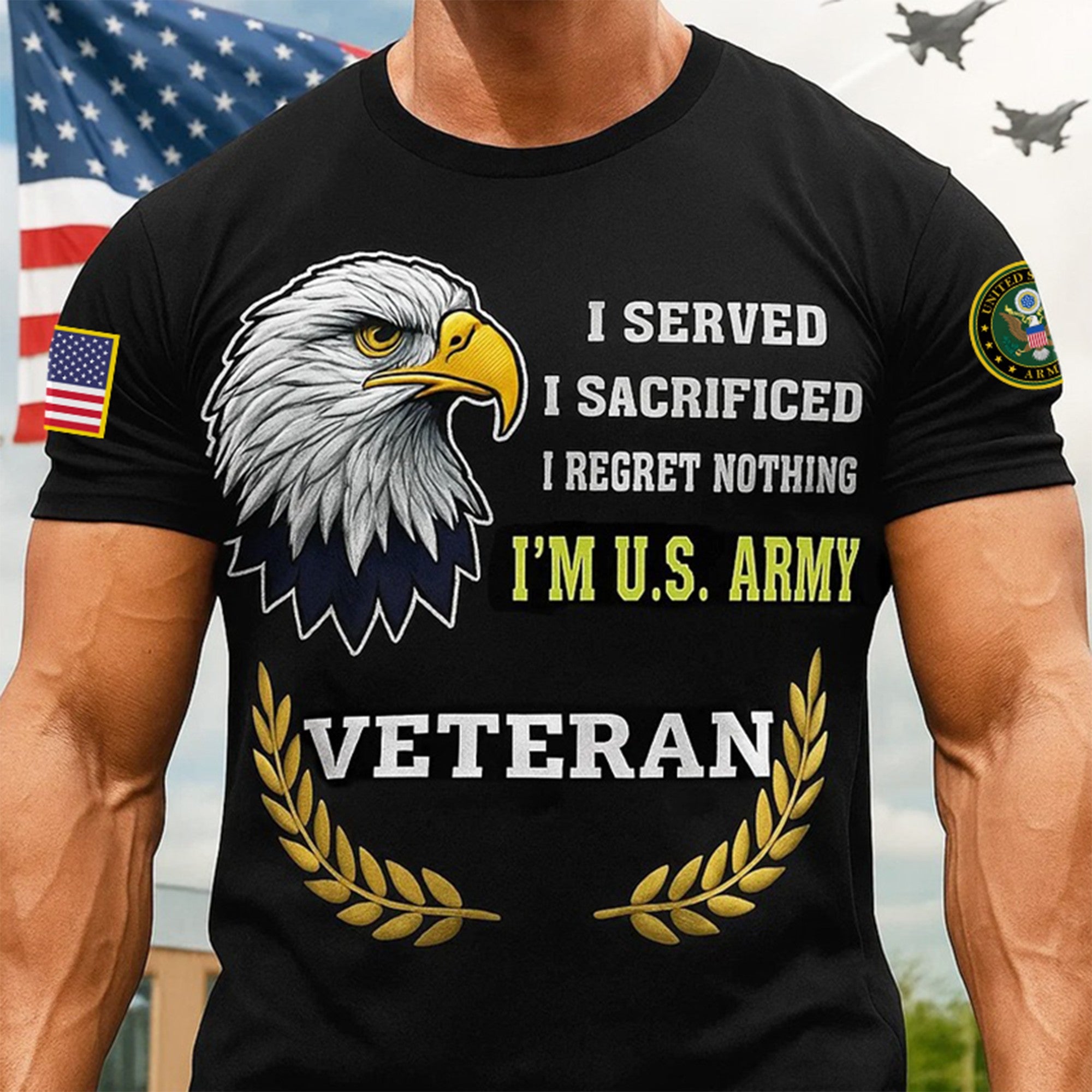 Premium 250th Anniversary Of The Army T-Shirt VPVC930096, Gifts For Army Veteran, Gifts On Father's Day, Veterans Day.