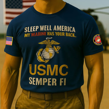 Premium USMC T-Shirt VPVC930144, 250th Anniversary Marine Corps Shirt, Gifts For Marine Veteran, Gifts On Father's Day, Veterans Day.