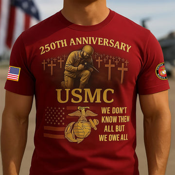 Premium USMC T-Shirt VPVC930158, 250th Anniversary Marine Corps Shirt, Gifts For Marine Veteran, Gifts On Father's Day, Veterans Day.