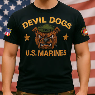 Premium USMC T-Shirt VPVC930163, 250th Anniversary Marine Corps Shirt, Gifts For Marine Veteran, Gifts On Father's Day, Veterans Day.