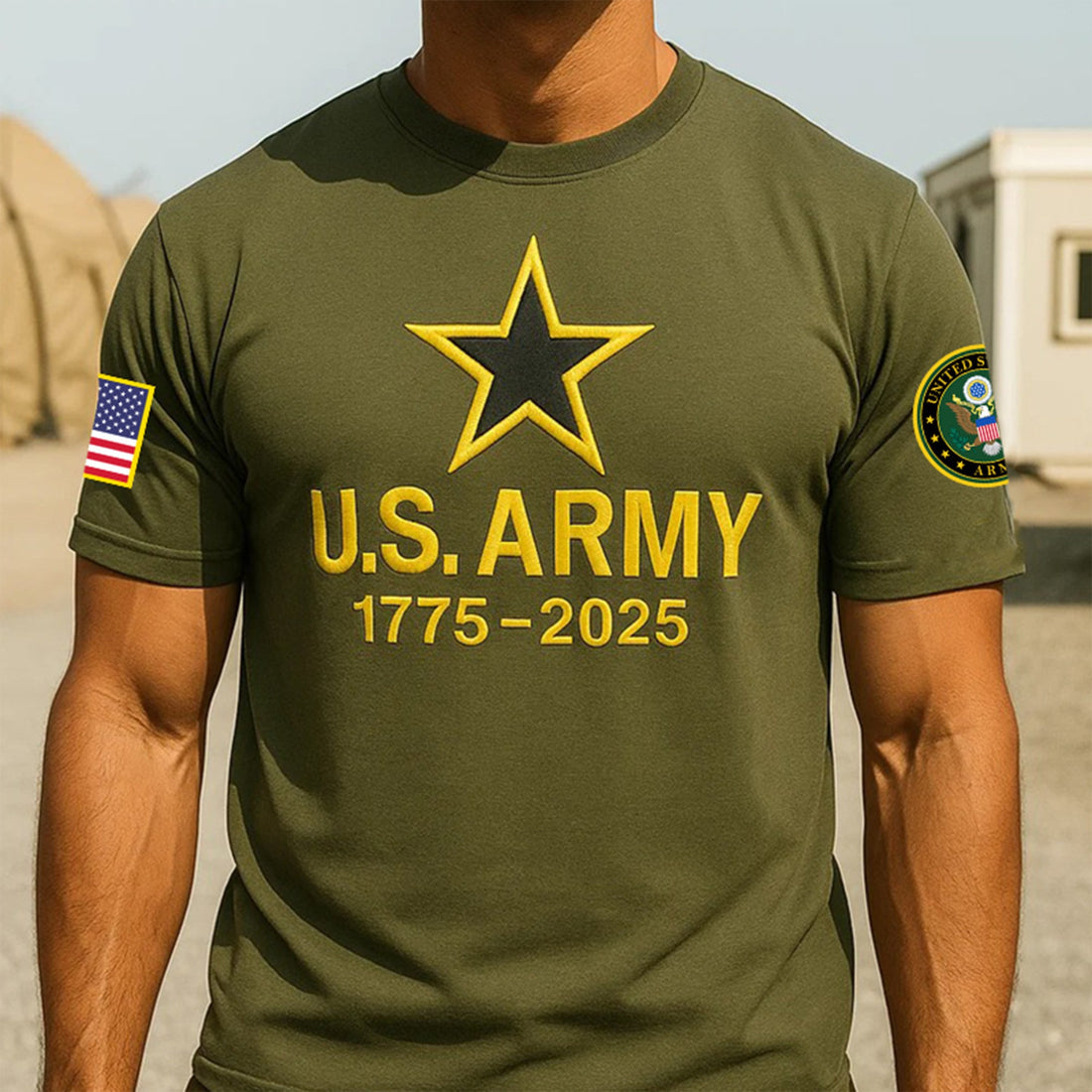 Premium 250th Anniversary Of The Army T-Shirt VPVC930178, Gifts For Army Veteran, Gifts On Father's Day, Veterans Day.