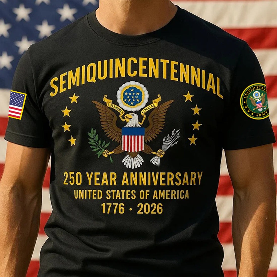 Premium 250th Anniversary Of The Army T-Shirt VPVC930186, Gifts For Army Veteran, Gifts On Father's Day, Veterans Day.