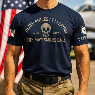 Premium US Navy T-Shirt VPVC930207, 250th Anniversary Navy Shirt, Gifts For Navy Veteran, Gifts On Father's Day, Veterans Day.