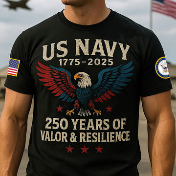 Premium US Navy T-Shirt VPVC930211, 250th Anniversary Navy Shirt, Gifts For Navy Veteran, Gifts On Father's Day, Veterans Day.
