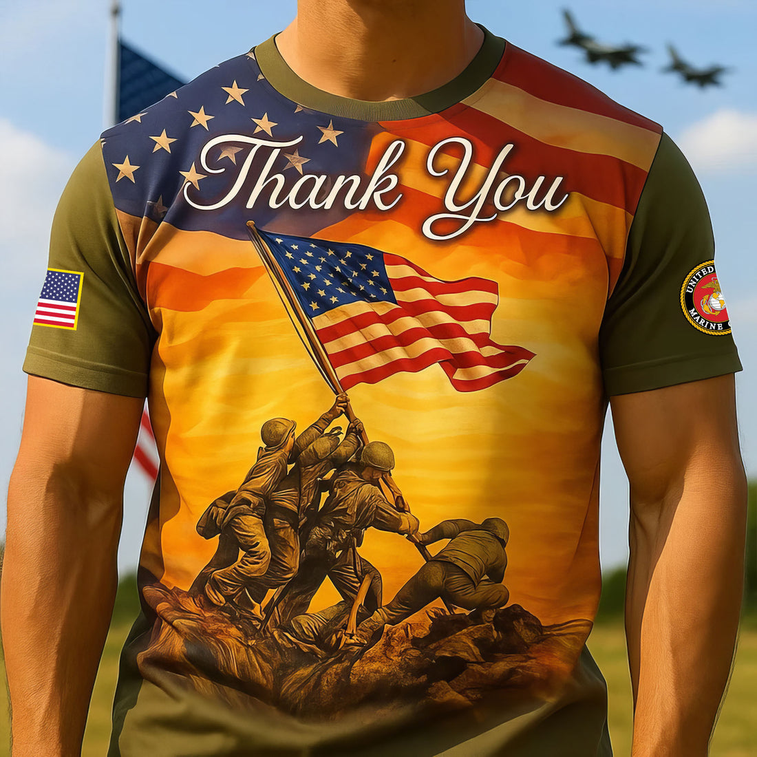 Premium USMC T-Shirt VPVC930221, 250th Anniversary Marine Corps Shirt, Gifts For Marine Veteran, Gifts On Father's Day, Veterans Day.