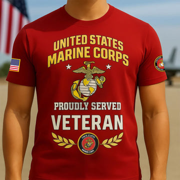 Premium USMC T-Shirt VPVC930228, 250th Anniversary Marine Corps Shirt, Gifts For Marine Veteran, Gifts On Father's Day, Veterans Day.