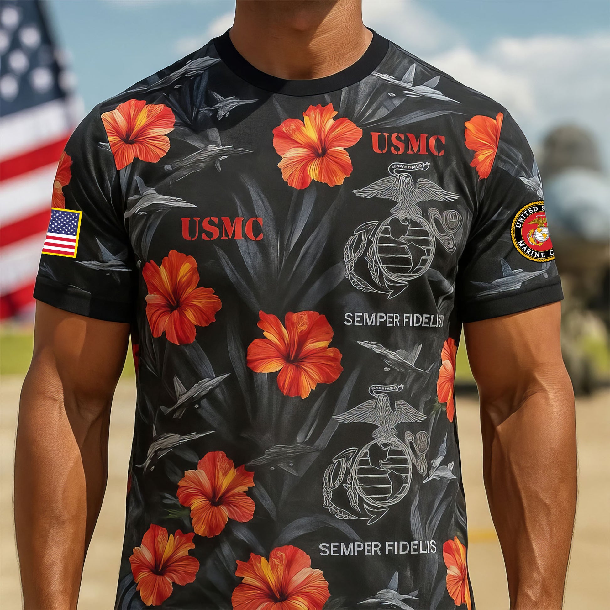 Premium USMC T-Shirt VPVC930242, 250th Anniversary Marine Corps Shirt, Gifts For Marine Veteran, Gifts On Father's Day, Veterans Day.